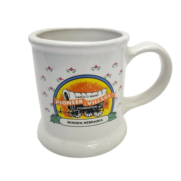 Harold Warp PIONEER VILLAGE FOUNDATION MINDEN. NEBRASKA VTG Coffee Mug - Picture 1 of 6